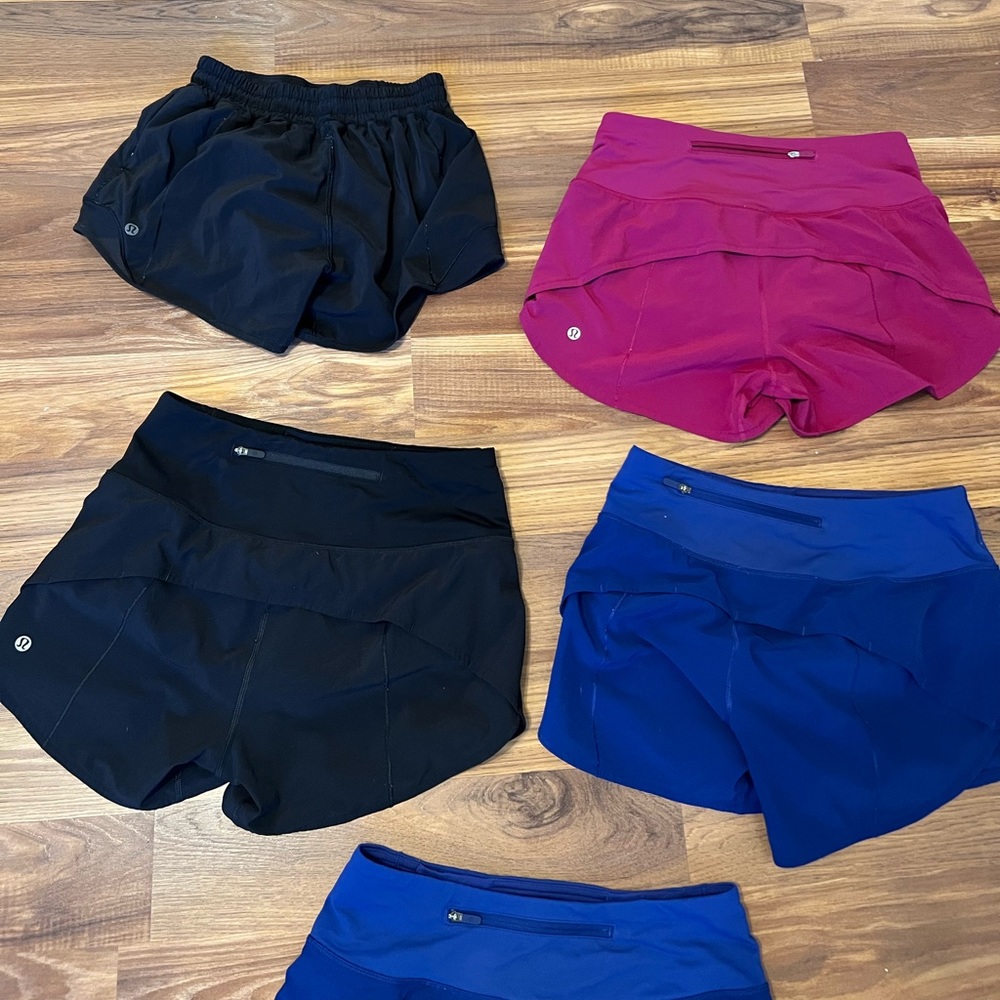 5 Pairs Lulu Shorts Bundle
